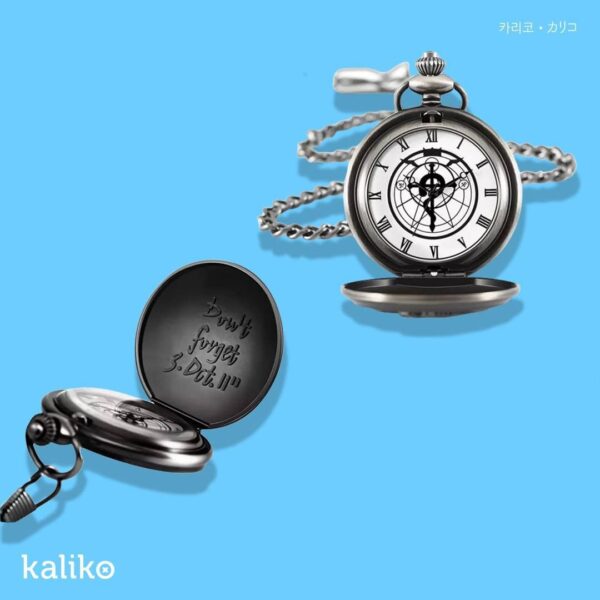 Full Metal Alchemist Brotherhood Pocket Watch