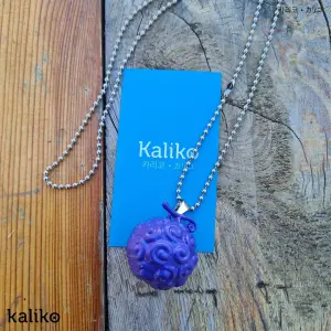 Devil fruit necklace ( gomu gomu no mi)