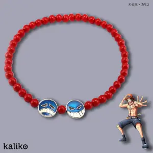 Ace beads necklace