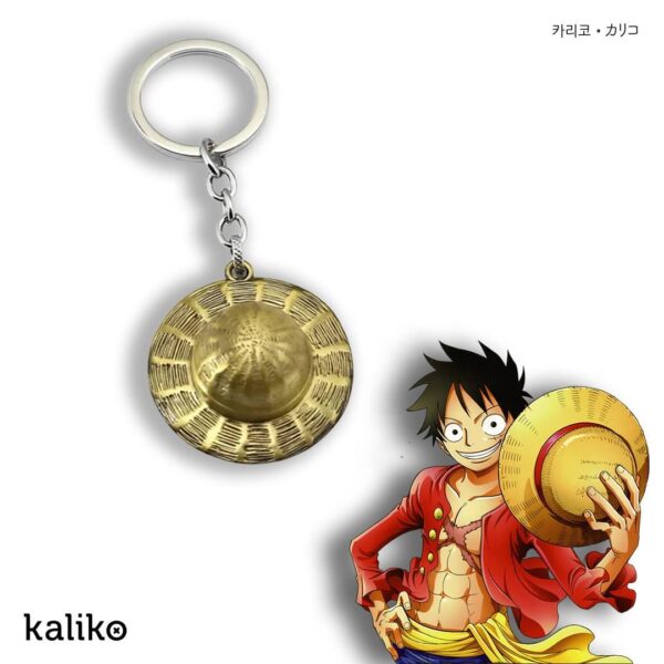 Luffy's hat keychain
