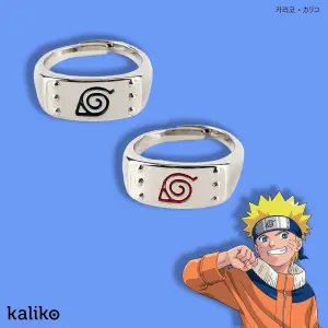 Naruto headband ring Black/Red