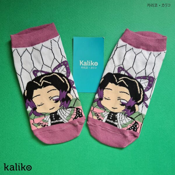 Demon slayer socks (Shinobu)