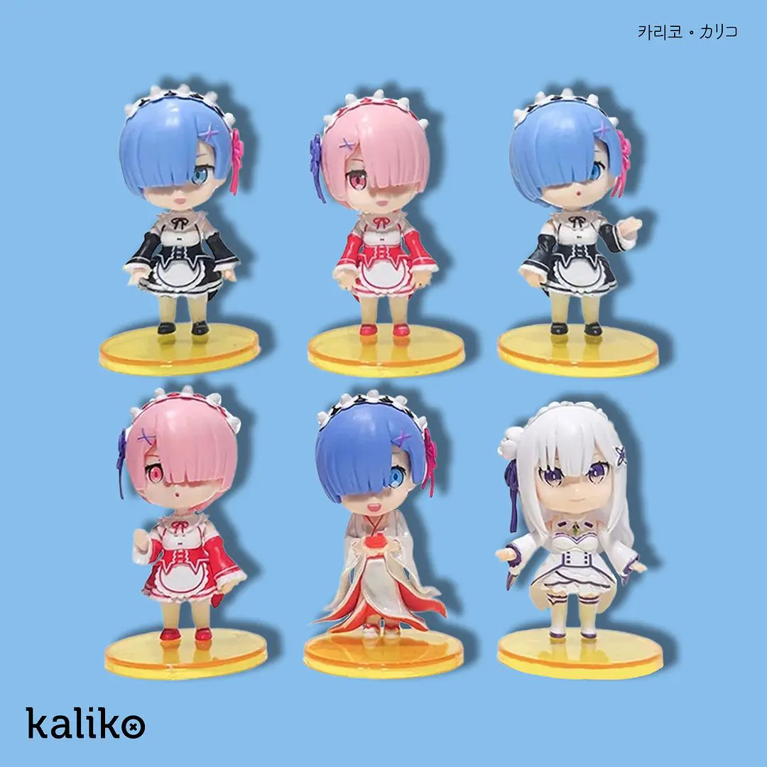Re Zero chibis