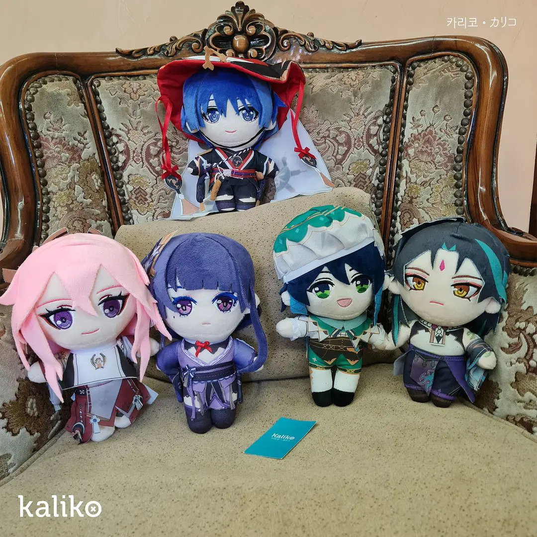 Genshin Impact Plushies