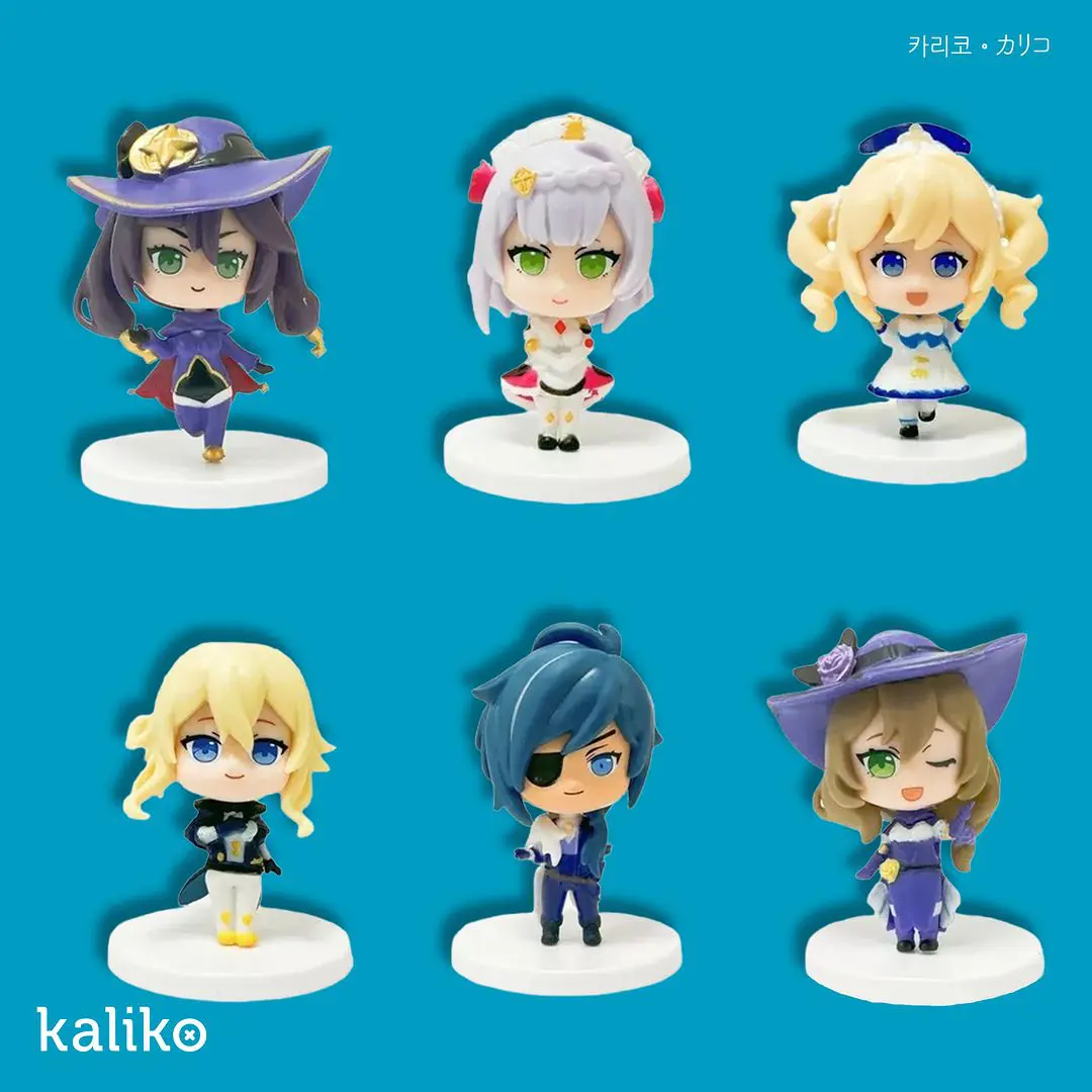 Genshin Impact Chibi Set 2