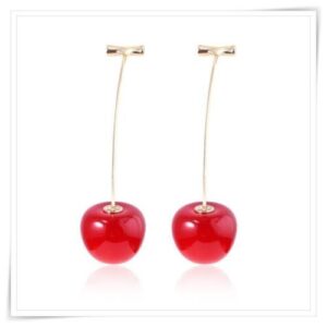 kakyoin cherry earrings