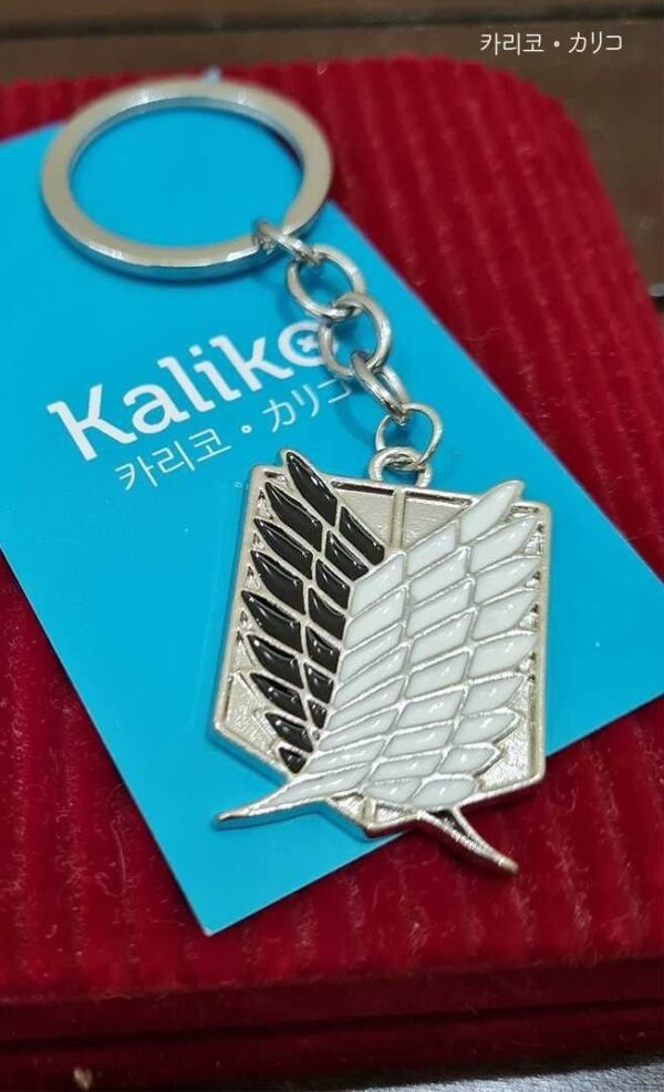 Wings of freedom keychain