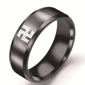 Tokyo Revenger Black Ring (Size 6)