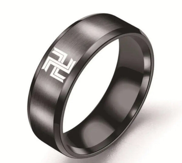 Tokyo Revenger Black Ring (Size 6)