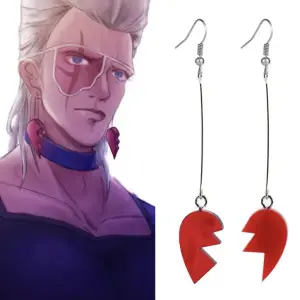 Polnareff Earrings  (Hook) Jojo