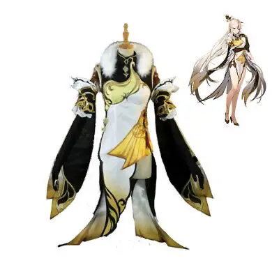 Ninguang Genshin Impact Full cosplay with wig
